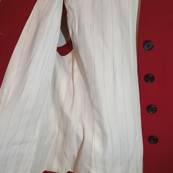 Ann Taylor vintage vest red size 2 - Picture 4 of 5